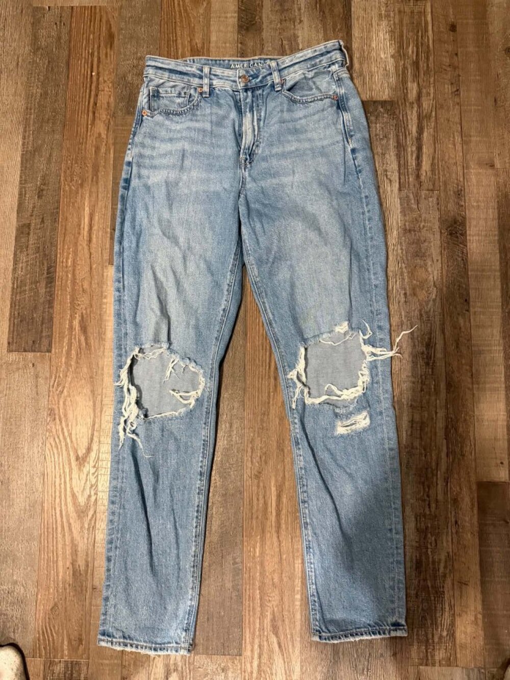 American Eagle Mom Jeans Size 8 Long